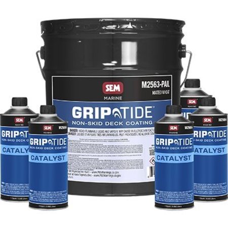 SEM PAINTS GripTide Non-Skid Deck Coating, Mateo Wheat Kit M25635